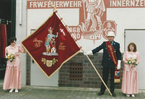 Rückseite der Fahne von 1993