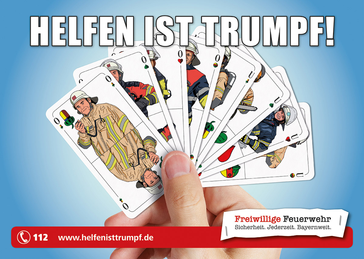 Helfen ist Trumpf!